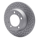 DFC 05-23 Porsche 718 Cayman Rear Drilled GeoSPEC Coated Rotor