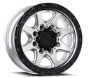 MTX Spitfire 8 Machined w/Black Ring 20x9in / 8x165.1 BP / 0mm Offset / 124.1mm Bore