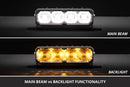 Diode Dynamics 2019-2021 Ford Ranger SS6 Sport LED Kit Yellow Fog 3000K
