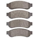 DFC 10-12 Ford F-250 4WD (Super Duty) Rear 5000 Advanced Semi Metallic Brake Pads