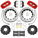 Wilwood 89-98 Nissan 240SX/89-94 Skyline/90-96 300ZX Aerolite 6R Front BBK w/ 14in D/S Rotors - Red