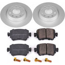 Power Stop 17-18 Volkswagen Golf Front & Rear Z23 Evolution Sport Coated Brake Kit