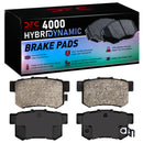 DFC 87-22 Suzuki Sx4 Crossover Rear 4000 Hybridynamic Brake Pads