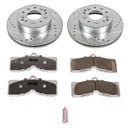 Power Stop 63-82 Chevrolet Corvette Front & Rear Z26 Street Warrior Brake Kit
