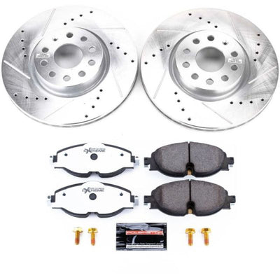 Power Stop 22-24 Volkswagen Taos Front and Rear Z26 Street Brake Kit