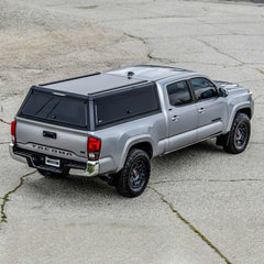 Westin EXP Truck Cap w/Sliding FR Glass COMPLETE KIT AS + BS (16-23 Toyota Tacoma 6ft. Bed) - Black