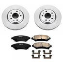 Power Stop 2004 Cadillac Seville Front & Rear Z17 Evolution Geomet Coated Brake Kit