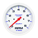 Autometer Marine White 2-1/16in 18V Electric Voltmeter Gauge