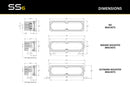 Diode Dynamics SS6 Pro White Driving Standard ABL (pair) 6000K