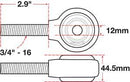 SPC Performance xAxis Rod End Ball Joint