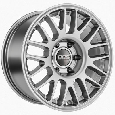 BBS TS-P 18x9in - 6x139.7 - 106.1 CB - ET12 - Satin Silver Wheel