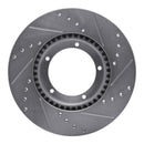 R1 1967-1988 Porsche 924 Front Drill & Slot Silver Rotors