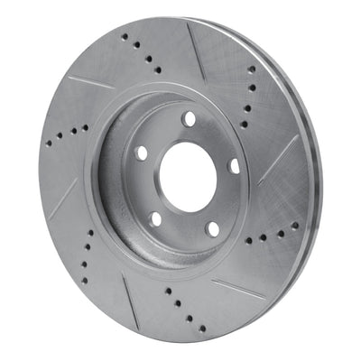 R1 04-12 Chevrolet HHR Front Drilled & Slotted Silver Brake Rotor Set