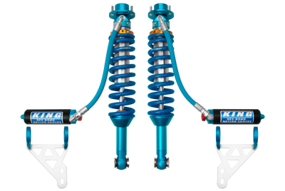 King Shocks 2019+ Ford Ranger Raptor 2.5 IBP Front Coilovers w/ RR & Comp Adj. - Pair