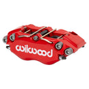 Wilwood caliper ndpr-utv 1.75/1.75 .250 rotor .77 LG pistons red