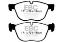 EBC S12 Brake Pad and Rotor Kit