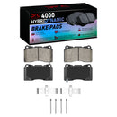 DFC 14-21 Tesla S Front Rotors w/4000 HybriDynamic Brake Pads w/Hardware