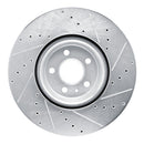 R1 18-25 Audi S5 Sportback Front & Rear Drilled & Slotted Silver Brake Rotor Set