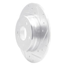 R1 96-09 Mercedes-Benz C230 Front & Rear Drilled & Slotted Silver Brake Rotor Set
