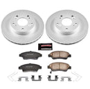 Power Stop 11-15 Honda CR-Z Front & Rear Z17 Evolution Geomet Coated Brake Kit