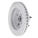 R1 73-93 Ford F-150 Rwd Front Left Drilled & Slotted Geo-Carbon Rotor