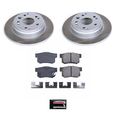 Power Stop 99-03 Acura TL Front and Rear Semi-Coated Rotor Kit