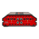 DS18 4-Channel SXE Amplifier Class A|B 2x 200/4ohm Bridge 4 x 100/2ohm 4 x 60/4ohm Watts RMS- Red