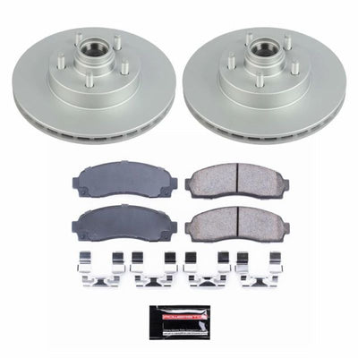 Power Stop 10-11 Ford Ranger Front & Rear Z17 Evolution Geomet Coated Brake Kit