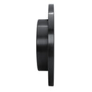R1 19-25 Freightliner SprintER 1500 Rear Left Drilled & Slotted Black Brake Rotor