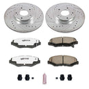 Power Stop 13-15 Acura ILX Front & Rear Z26 Street Warrior Brake Kit