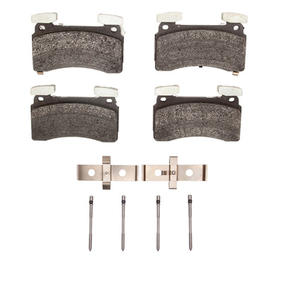 DFC 17-22 Acura NSX Rear 5000 Advanced Low Metallic Brake Pads and Hardware Kit