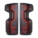AlphaRex 19-23 Chevrolet Silverado 1500/2500HD/3500HD PRO-Series LED Tail Lights Red Smoke