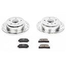 Power Stop 04-06 Lexus ES330 Front & Rear Z23 Evolution Sport Brake Kit