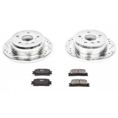 Power Stop 2002 Toyota Camry Front & Rear Z23 Evolution Sport Brake Kit