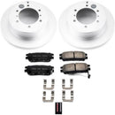 Power Stop 91-96 Mitsubishi Montero Front & Rear Z17 Evolution Geomet Coated Brake Kit