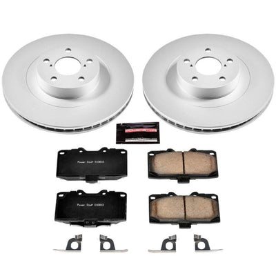 Power Stop 06-07 Subaru Impreza Front & Rear Z17 Evolution Geomet Coated Brake Kit
