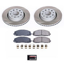 Power Stop 18-22 Jeep Wrangler Front and Rear Semi-Coated Rotor Kit