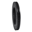 R1 98-15 Nissan Frontier Front Left Drilled & Slotted Black Brake Rotor