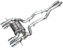 AWE Tuning 23-24 BMW G87 M2 SwitchPath Edition Exhaust - Chrome Silver Tips