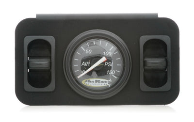 Ridetech 2-Way Analog Air Suspension Control Panel - Pneumatic Paddle Switch