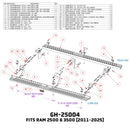 Gen-Y 11-24 RAM 2500/3500 Crew Cab Running Boards