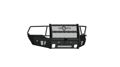 Road Armor 13-18 Ram 1500 Vaquero Front Bumper Full Guard 2in Receiver - Tex Blk