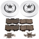Power Stop 15-19 Ford Mustang Front & Rear Z17 Evolution Geomet Coated Brake Kit
