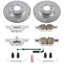 Power Stop 01-06 BMW 330Ci Front & Rear Z26 Street Warrior Brake Kit