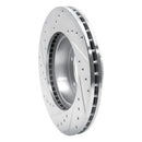 R1 91-98 Toyota 4Runner Front Drill & Slot Silver Rotors