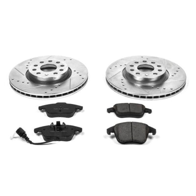 Power Stop 15-18 Volkswagen Passat Front & Rear Z23 Evolution Sport Brake Kit