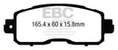 EBC S13 Brake Pad and Rotor Kit