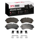 DFC 06-24 American Coach Patriot Rear/Front 5000 Advanced Low Metallic Brake Pads and Hardware Kit