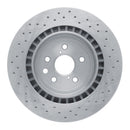 DFC 08-14 Lexus IS F Rear Drilled Brake Rotor