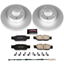 Power Stop 10-13 BMW 128i Front & Rear Z23 Evolution Sport Coated Brake Kit